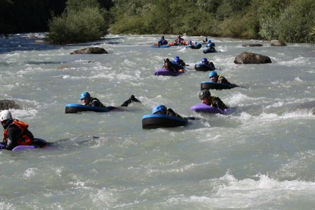 Discesa lungo il Noce